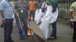 Hormiguitos quedaron a cargo de la limpieza