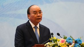 El presidente de Vietnam, Nguyen Xuan Phuc.