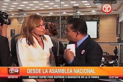 Balbina Herrera espera que Gálvez pueda dar una sorpresa