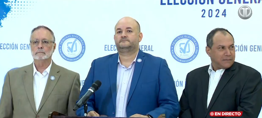 Magistrados del Tribunal Electoral refiriendose al caso Ricardo Martinelli