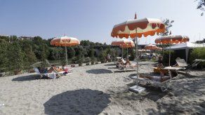 Roma: Abren nueva playa artificial junto al Río Tíber