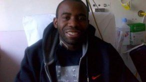 Foto de un Muamba sonriente aparece en su cuenta de Twitter
