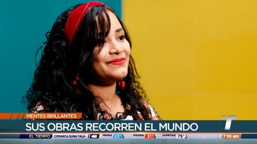 Mentes Brillantes: Tatiana Santos, pintora destacada
