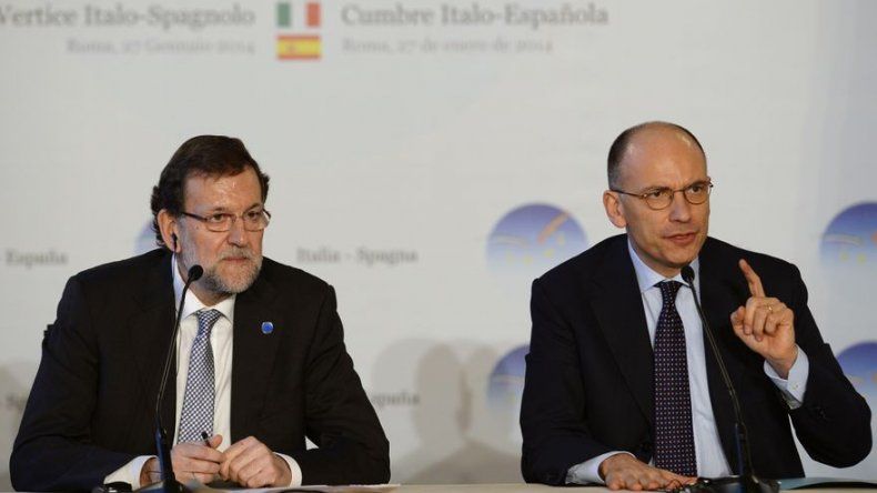 Rajoy y Letta piden solución justa y equitativa en el Canal de Panamá