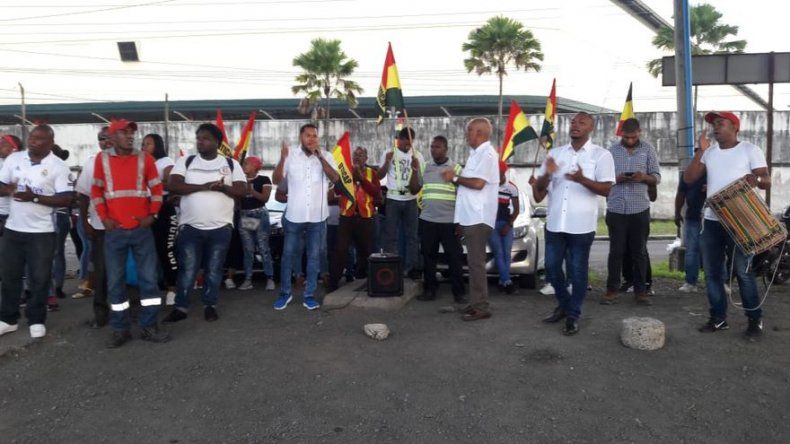 Agrupaciones en Colón deciden protestar pese a reunión con autoridades del Gobierno