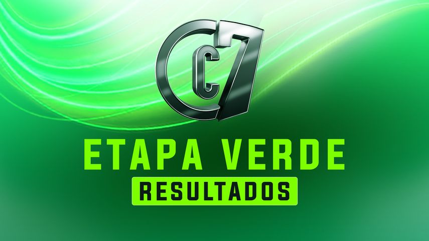 Resultados de la etapa verde del 7mo día