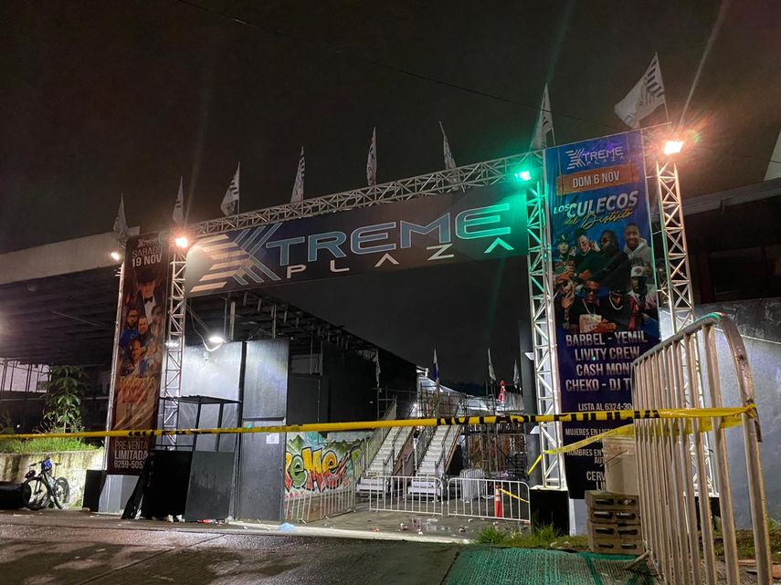 Las autoridades iniciaron la investigación de este hecho que se registró en el local Xtreme Plaza