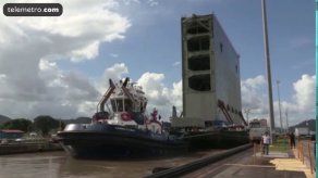 Finaliza traslado de la última compuerta para la ampliación del Canal