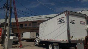 Camión choca contra poste en Arraiján