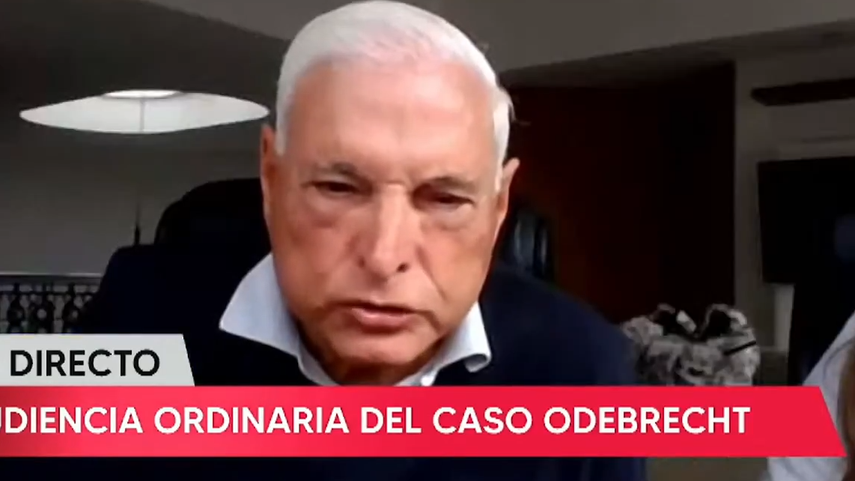 El expresidente estuvo presente de manera virtual en el juicio por el caso Odebrecht. El expresidente estuvo presente de manera virtual en el juicio por el caso Odebrecht.