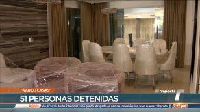 Un vistazo a las narco casas decomisadas en la Operación Fisher