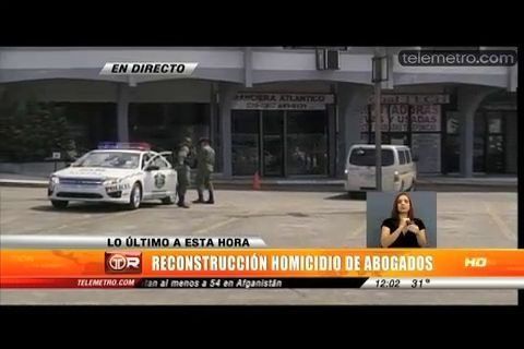 Reconstruyen asesinato de abogados en Vista Hermosa