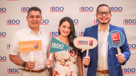 161 colaboradores de BDO Panamá participaron de una encuesta de índice de confianza a partir de lacúal se determinó dicha certificación situando a la organización como empleadores de excelencia.