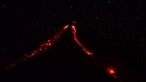 Disminuye fase eruptiva del volcán de Fuego en Guatemala