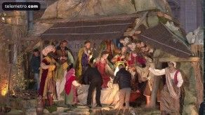 Personajes humildes en pesebre del Vaticano Personajes humildes en pesebre del Vaticano