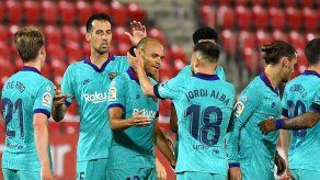El Barcelona golea 4-0 al Mallorca en su regreso tras tres meses de parón