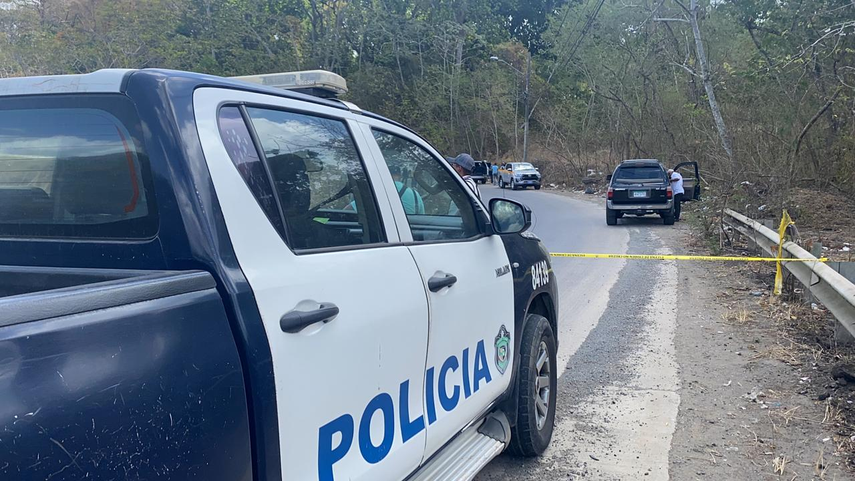 Rotonda del Estado Rod Carew en la que encontraron al hombre ejecutado