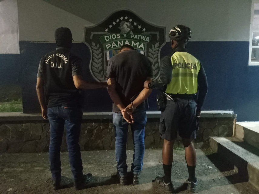 Policía Nacional presunto sospechoso