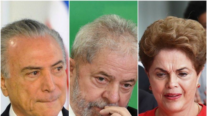 Temer, Lula y Rousseff, acusados de recibir sobornos millonarios de empresario cárnico
