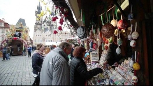 Praga celebra su tradicional mercadillo de Semana Santa