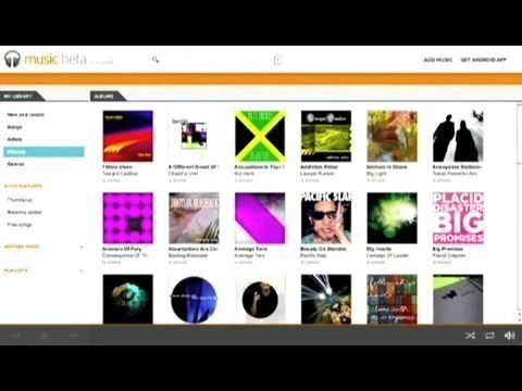 Google lanza un servicio para almacenar música en la nube