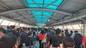 Reportan grandes filas en le Metro de Panamá&nbsp;