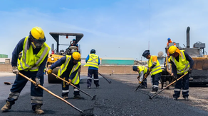 Obras del MOP eentre la Calzada de Amador y El Chorrillo