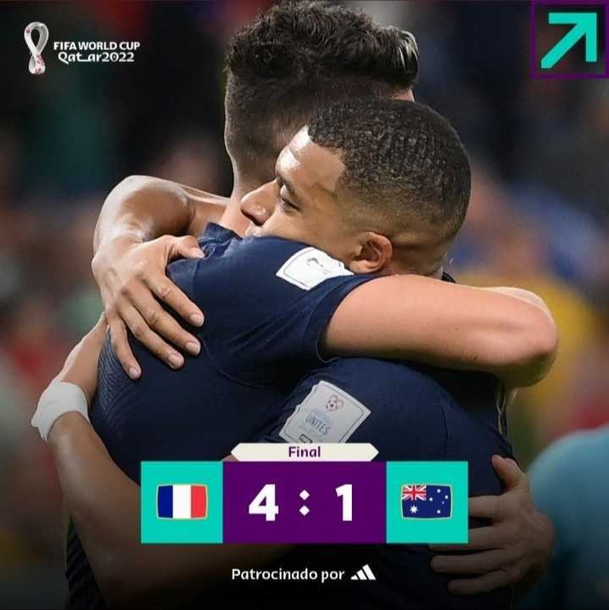 Francia gana su primer encuentro en el Mundial Qatar 2022 ante Australia