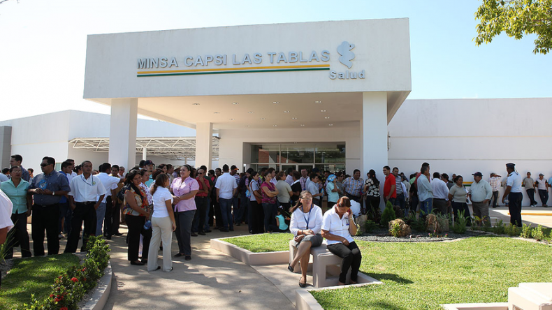 Martinelli inauguró Minsa-Capsi en Las Tablas