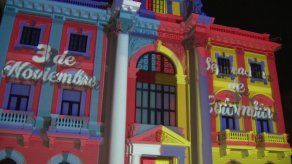 Encendido de luces del Palacio Municipal da inicio oficialmente a las efemérides patrias