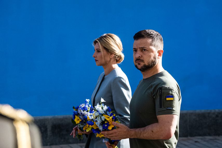 El presidente de Ucrania