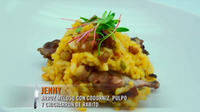 Arroz meloso de pulpo - Jenny Guerra