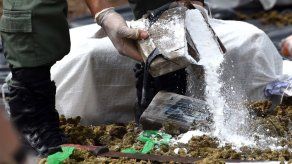 Decomisan en Perú media tonelada de coca destinada a Bélgica