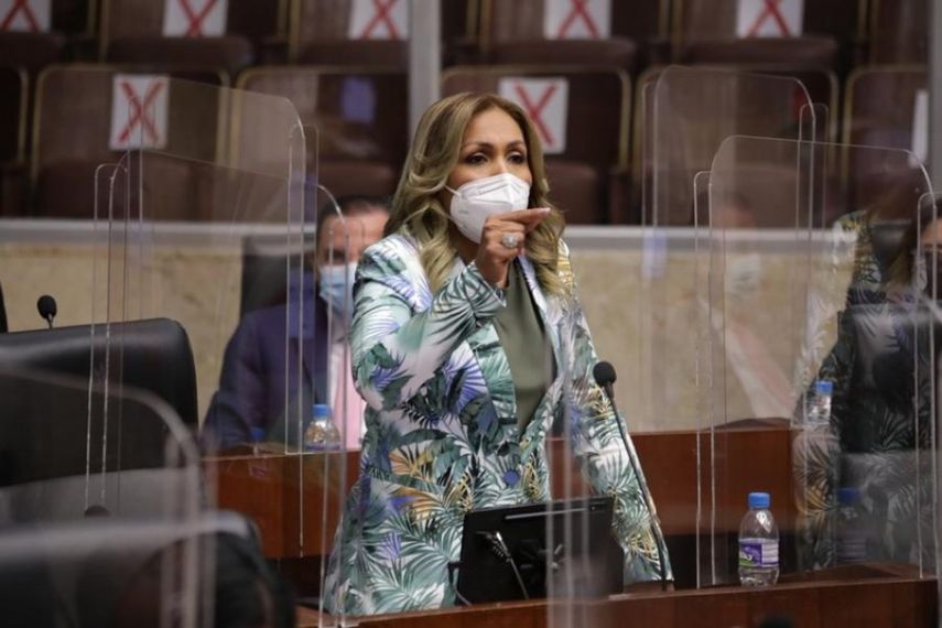 La diputada de CD