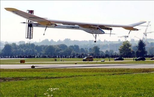 El avión solar será transportado en piezas de Suiza a EEUU