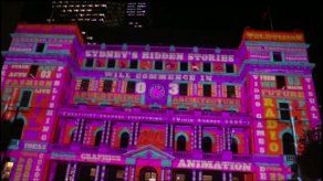 El festival de luces Vivid convierte a Sídney en una ciudad de ensueño