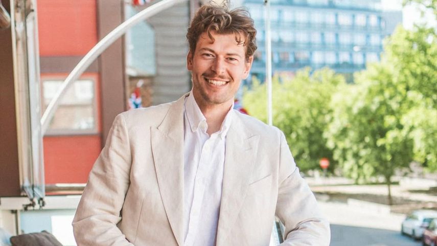 Atleta noruego Sturla Holm Laegreid. Atleta noruego Sturla Holm Laegreid.