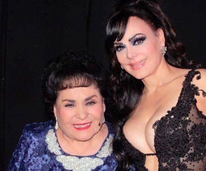 Carmen Salinas y Maribel Guardia