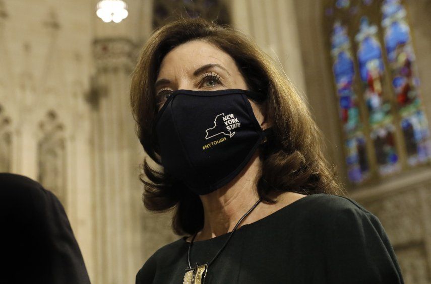 La demócrata Kathy Hochul