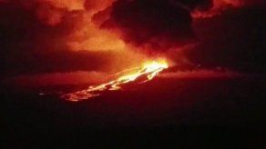 Actividad volcánica se reduce en santuario de iguanas rosadas de Galápagos