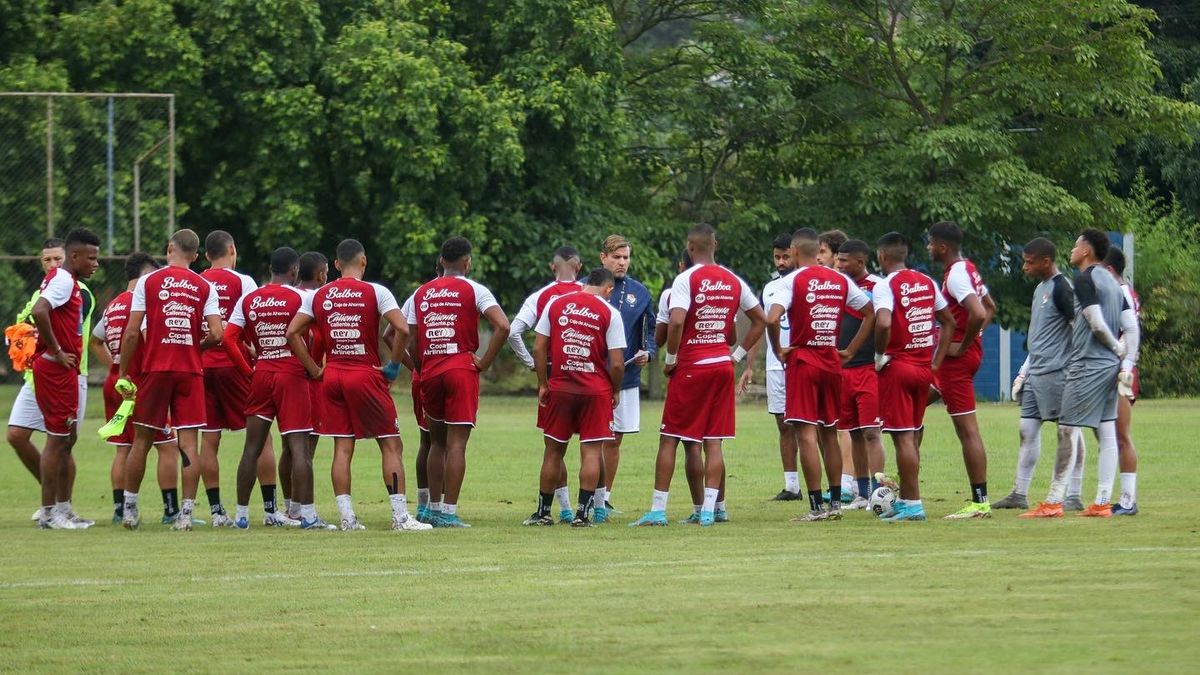 Alineación de Panamá sub-20 para enfrentar a Aruba