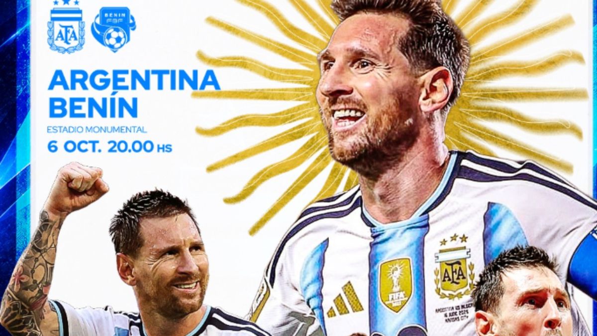 Argentina vs. Benín EN VIVO: mira el último partido de Lionel Messi.