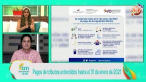 Extensión de los pagos tributos hasta fin de mes