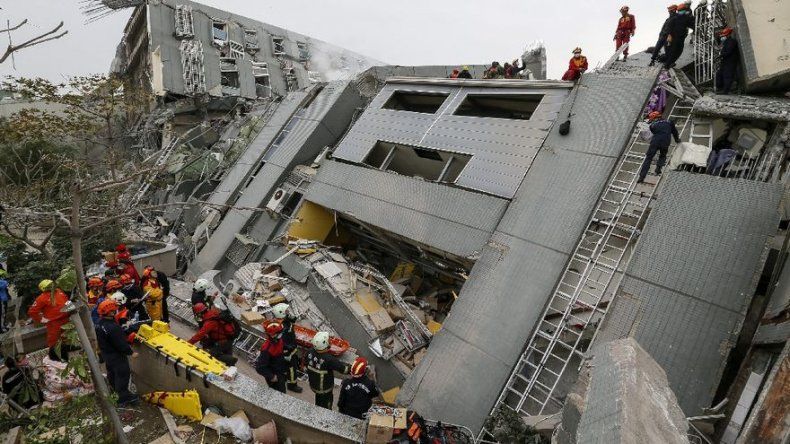 Terremoto de 6.4 grados en Taiwán