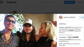 Melanie Griffith se reúne con su exmarido Steven Bauer por el cumpleaños de su hijo