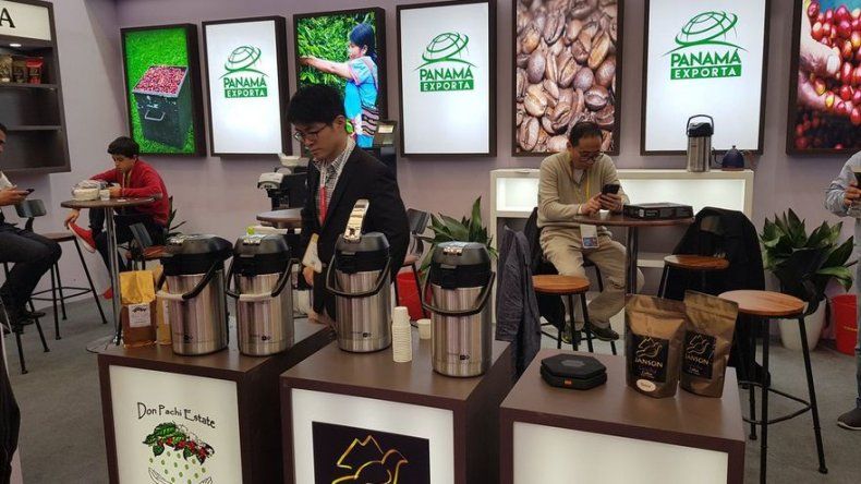Panamá oferta su café geisha, bourbon y catuai en feria alimenticia de China