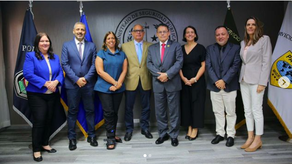 Ministro de Seguridad aborda temas migratorio con organizaciones internacionales.