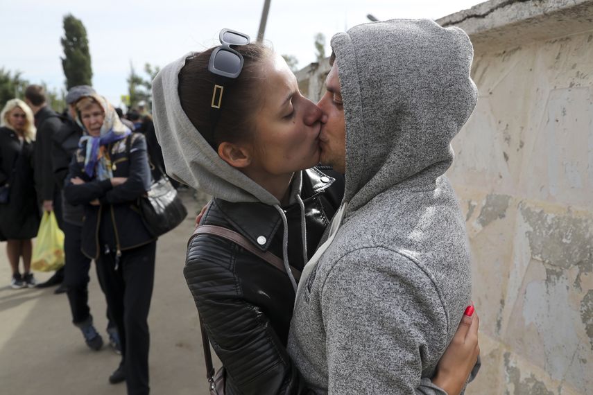 El Kremlin dijo que su objetivo inicial era añadir 300.000 hombres a sus fuerzas en Ucrania