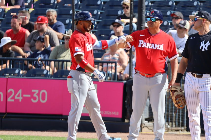 Imágenes del partido Panamá vs. Yankees