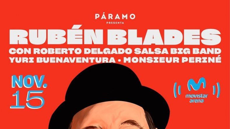 Rubén Blades celebrará sus 50 años de carrera artística en Colombia